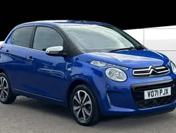 Blue Used 2021 Citroën C1 Shine Hatchback | £9,460 (Fair price)