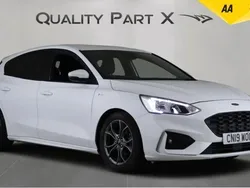 White Used 2019 Ford Focus ST-Line Hatchback | £10,480 (Good price)