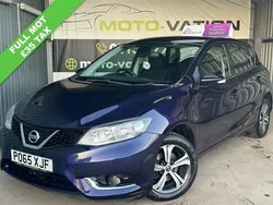 Blue Used 2015 Nissan Pulsar Acenta Hatchback | £4,400 (A bit pricey)