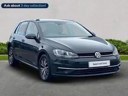 Grey Used 2018 VW Golf VII SE Hatchback | £10,415 (Fair price)