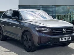 Silicon grey metallic Used 2024 VW Touareg Black Edition SUV | £54,353 (A bit pricey)