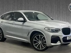 Silver Used 2021 BMW X4 M Sport SUV | £30,699 (Good price)