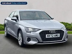 Silver Used 2022 Audi A3 Sport Sedan | £18,655 (Good price)