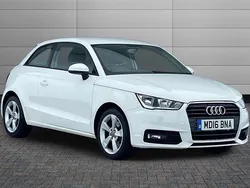Shell white Used 2016 Audi A1 Sport Hatchback | £9,695 (Fair price)