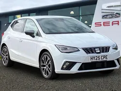 White Used 2025 Seat Ibiza XCELLENCE Hatchback | £19,260 (Fair price)