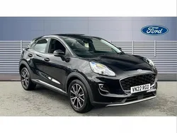 Black Used 2022 Ford Puma Titanium SUV | £15,313 (Good price)