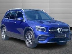 Galaxy blue Used 2022 Mercedes GLB200 AMG Line Premium Plus SUV | £30,721 (Fair price)