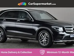 Black Used 2019 Mercedes GLC250 AMG Line Premium Estate | £22,997 (Fair price)