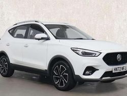 White Used 2022 MG ZS Exclusive Sedan | £12,813 (Fair price)