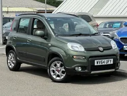 Green Used 2014 Fiat Panda 4x4 S Hatchback | £4,995 (Good price)