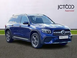 Blue Used 2021 Mercedes GLB200 AMG Line Premium SUV | £25,341 (Fair price)