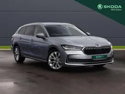 Pebble silver metallic Used 2024 Skoda Superb SE L Estate | £29,795 (A bit pricey)
