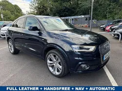 Blue Used 2014 Audi Q3 S-line plus SUV | £12,695 (Fair price)