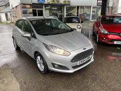 Silver Used 2014 Ford Fiesta Zetec Hatchback | £4,500 (Fair price)