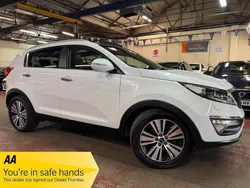White Used 2015 Kia Sportage 3 SUV | £7,489 (Good price)