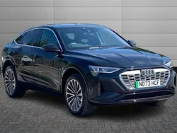 Black Used 2023 Audi Q8 e-tron S-Line SUV | £43,950