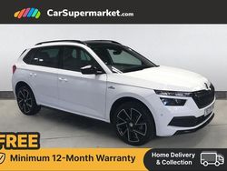 White Used 2020 Skoda Kamiq Monte Carlo SUV | £15,997 (Fair price)