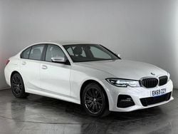White Used 2019 BMW 330e M Sport Sedan | £17,100 (Fair price)