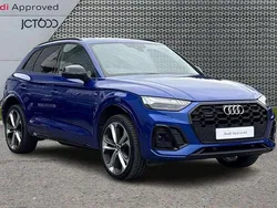 Ultra blue, metallic Used 2021 Audi Q5 Edition .1 SUV | £32,231 (Good price)