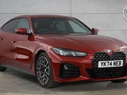 Red Used 2025 BMW 420 Gran Coupé M Sport Coupe | £41,995 (Fair price)