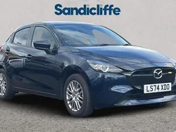 Blue Used 2023 Mazda 2 Exclusive-Line Hatchback | £17,068 (Fair price)