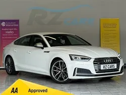 White Used 2017 Audi S5 Sportback Design Hatchback | £18,995 (Fair price)