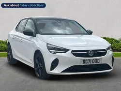 White Used 2021 Vauxhall Corsa Hatchback | £11,799 (Fair price)