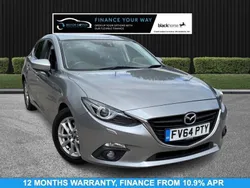 Silver Used 2014 Mazda 3 Hatchback | £8,395 (Fair price)