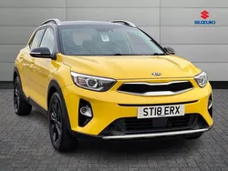 Yellow Used 2018 Kia Stonic First Edition SUV | £9,805 (Fair price)