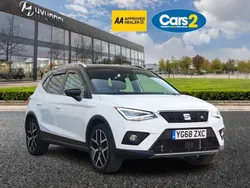 White Used 2018 Seat Arona FR Sport SUV | £11,750 (Fair price)