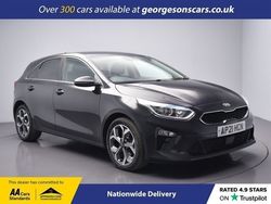 Black Used 2021 Kia Ceed 3 Hatchback | £10,560 (Expensive)