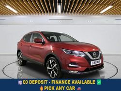 Red Used 2019 Nissan Qashqai S SUV | £10,049 (Good price)
