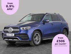 Blue Used 2022 Mercedes GLE350 AMG line SUV | £36,373 (Good price)