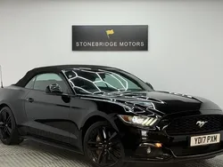 Black Used 2017 Ford Mustang Convertible Cabriolet | £24,499 (Fair price)