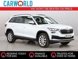 White Used 2022 Skoda Kodiaq SE SUV | £20,040 (Expensive)