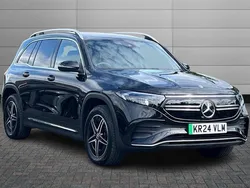 Cosmos black Used 2024 Mercedes EQB300 AMG line SUV | £31,950 (Fair price)