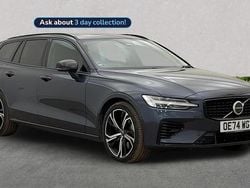 Blue Used 2024 Volvo V60 Ultra Estate | £40,499