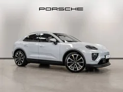 Ice grey metallic New 2024 Porsche Macan 4 Electric SUV | £81,900