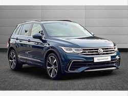 Blue Used 2021 VW Tiguan R-line SUV | £27,650 (Fair price)