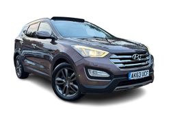 Orange Used 2014 Hyundai Santa Fe Premium SE SUV | £7,595 (Good price)