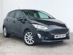 Black Used 2021 Ford Fiesta Titanium Hatchback | £9,998 (Super price)