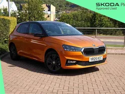 Phoenix orange metallic black magic pearl effect Used 2025 Skoda Fabia Design Edition Hatchback | £19,489 (Expensive)