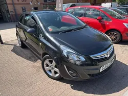 Black Used 2012 Vauxhall Corsa Hatchback | £3,490 (Fair price)