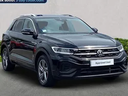 Black Used 2024 VW T-Roc R-line SUV | £28,563 (A bit pricey)