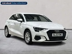 White Used 2022 Audi A3 Hatchback | £17,025 (Good price)