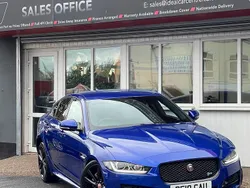 Blue Used 2018 Jaguar XE R-Sport Sedan | £11,995 (Fair price)