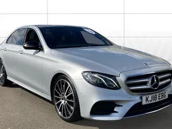 Silver Used 2018 Mercedes E350 AMG Line Premium Sedan | £19,416 (Good price)