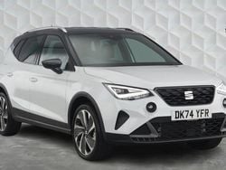 White Used 2024 Seat Arona FR Sport SUV | £18,078 (Fair price)