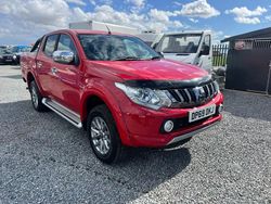 Red Used 2019 Mitsubishi L200 Pickup | £11,495 (Fair price)