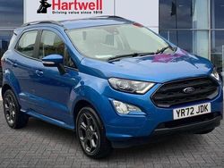 Blue Used 2022 Ford Ecosport ST-Line SUV | £9,495 (Good price)